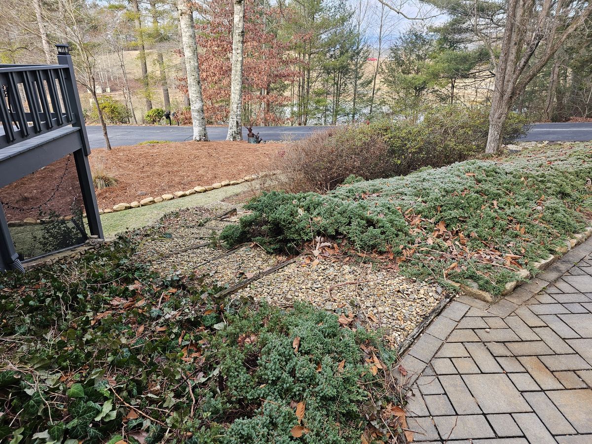 Grading services for Acosta's Stone work in Hendersonville, NC