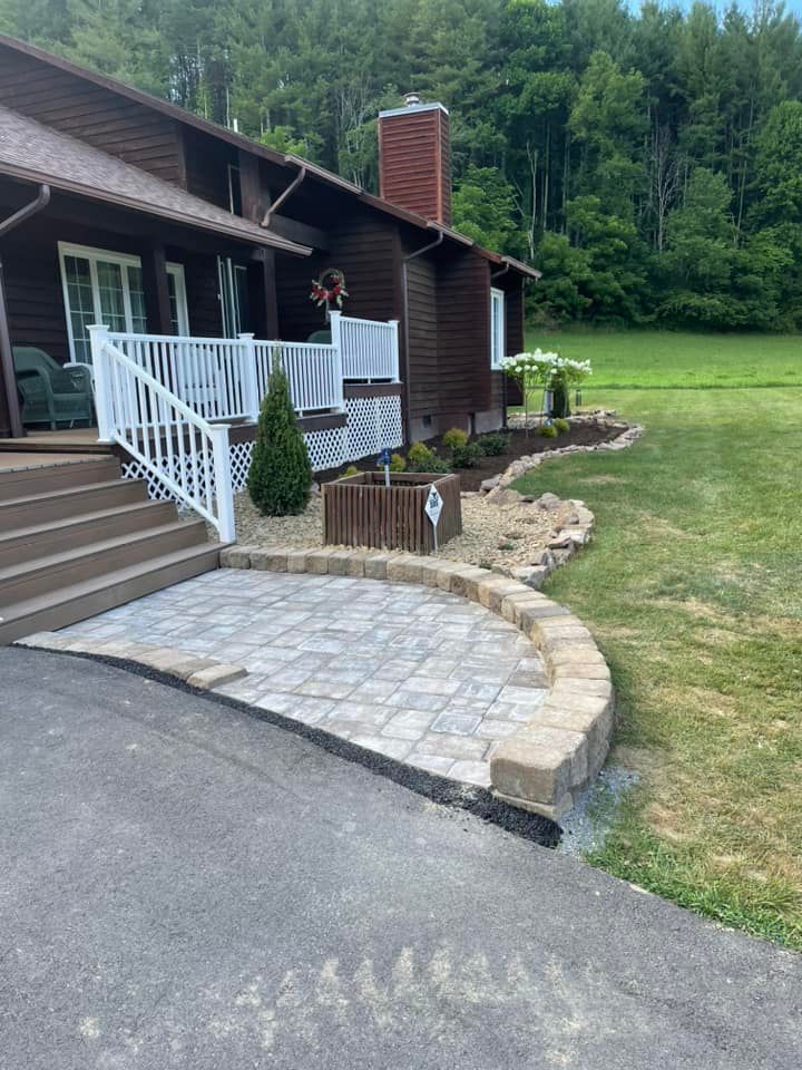 Hardscape Cleaning for Simmons Brothers Investments in Pounding Mill, VA