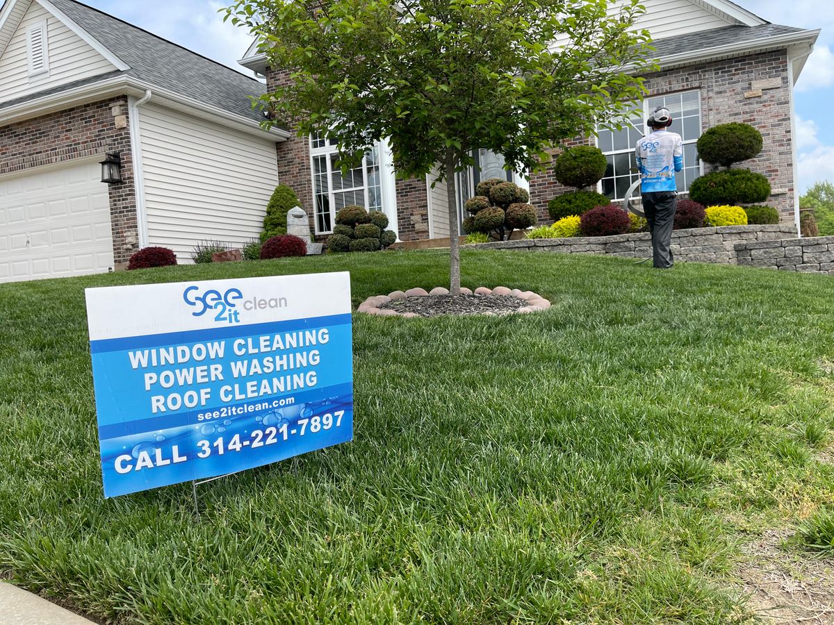 Pressure Washing for See2it Clean in St Louis, MO