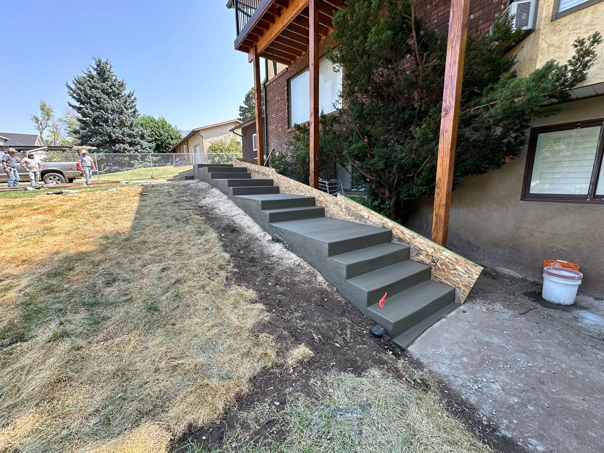 Concrete Slab Construction for Paskco LLC in Tremonton, UT