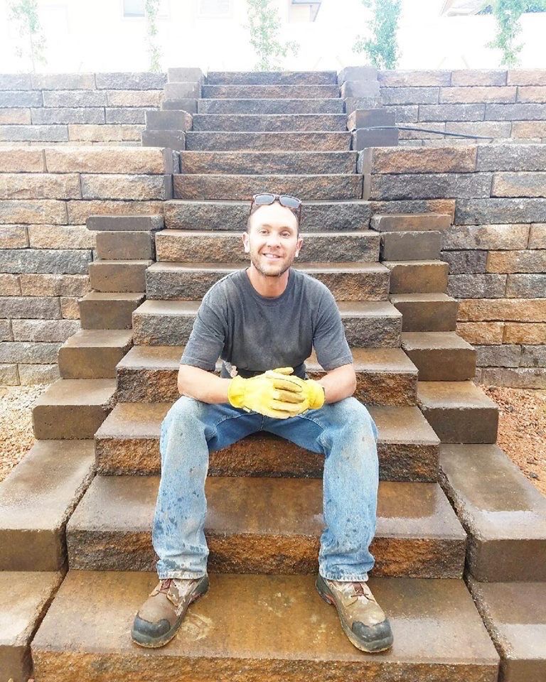 Retaining Wall Construction for Rock Masters Inc. in Evans, CO