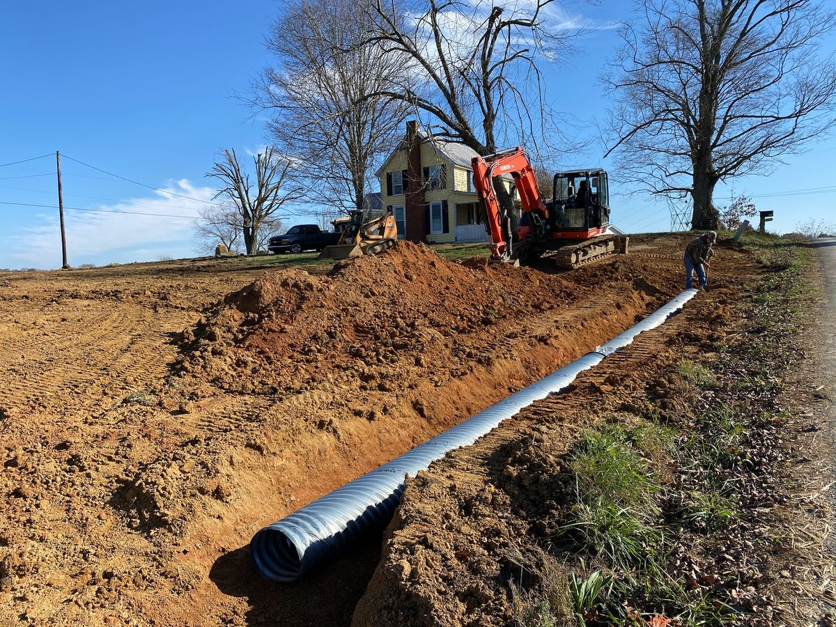 Excavating for Rose Land Services in Pegram, TN