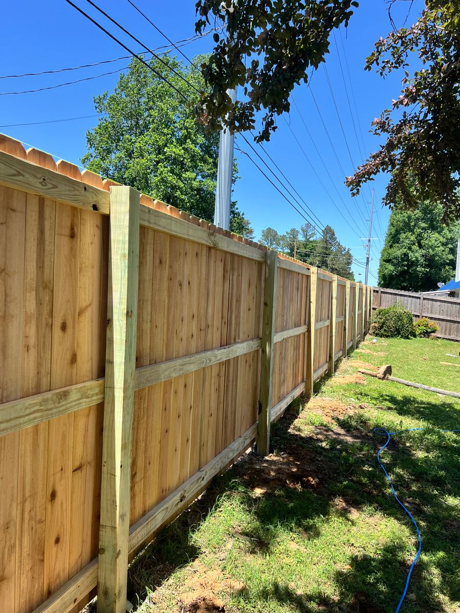 Fence Installation for KBM Fencing & More in Paragould, AR