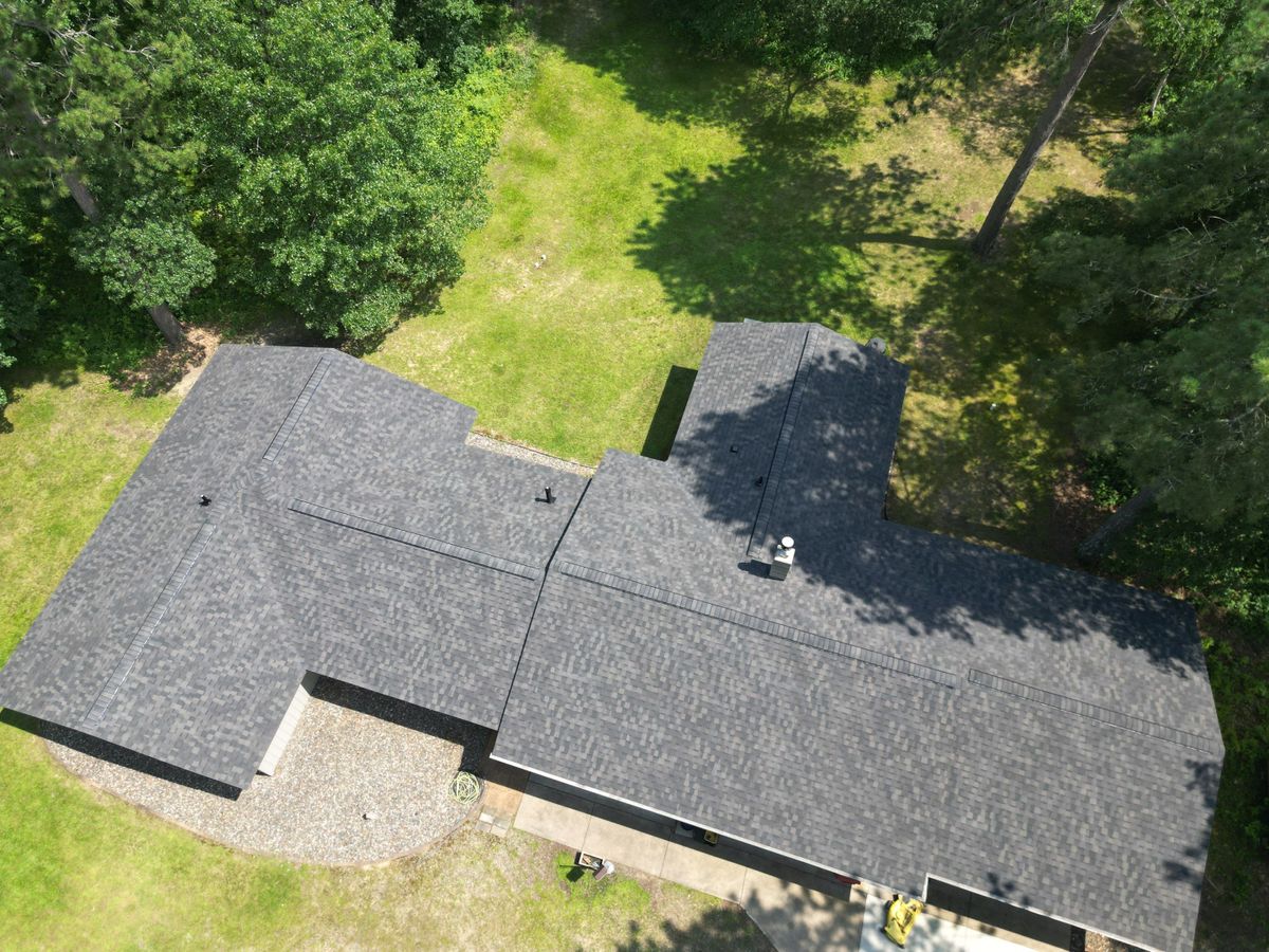Asphalt Shingle Roofing Installation for Patriot Roofing Plus LLC in Pequot Lakes, MN
