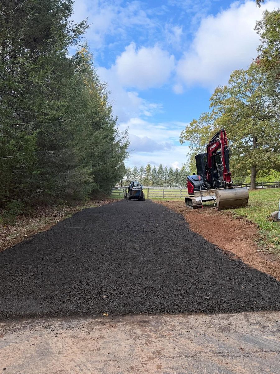 Sitework for Triple C’s Excavation in Ashford, CT