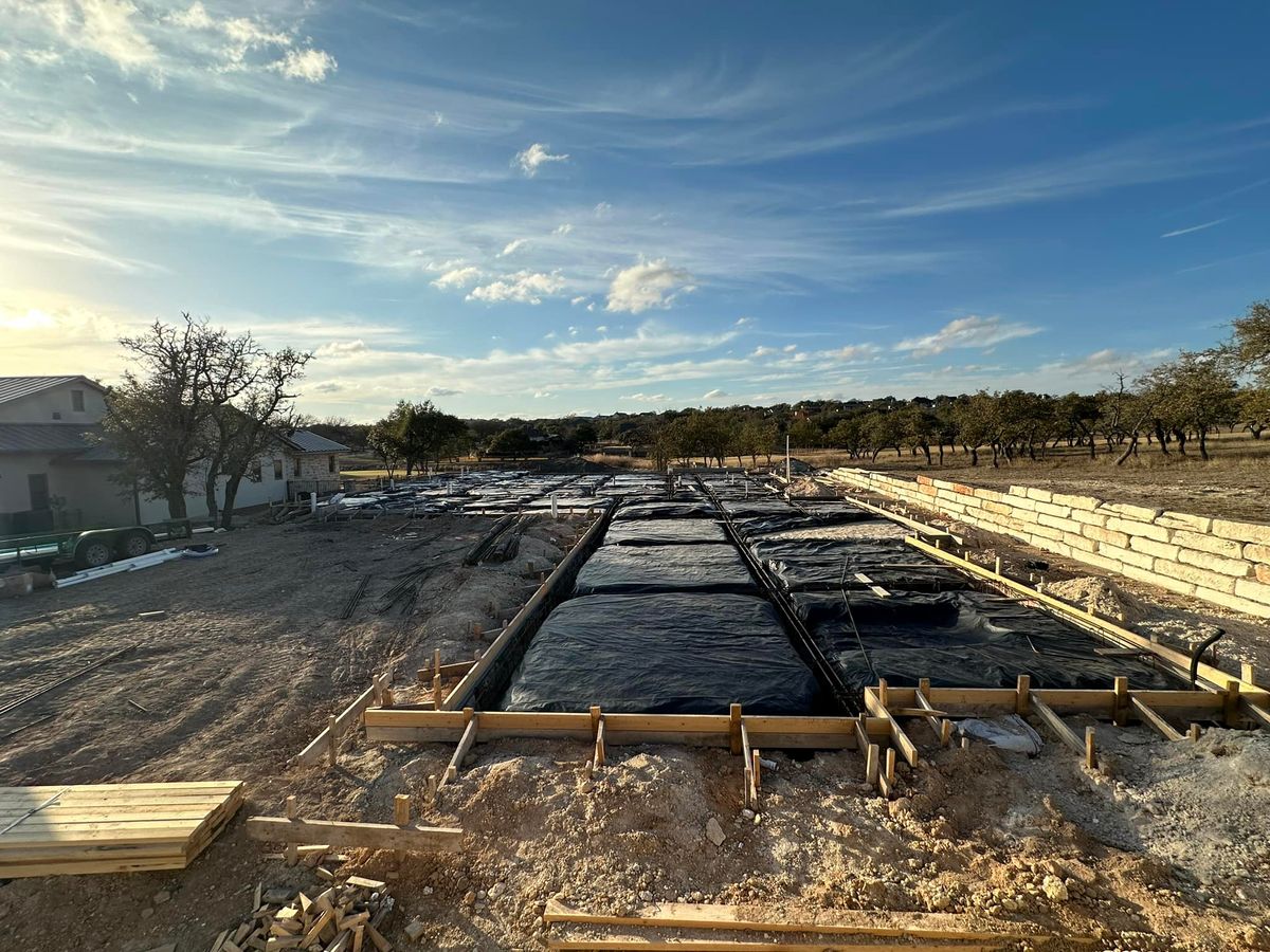 House Pads for EPE Concrete LLC in Kerrville, TX