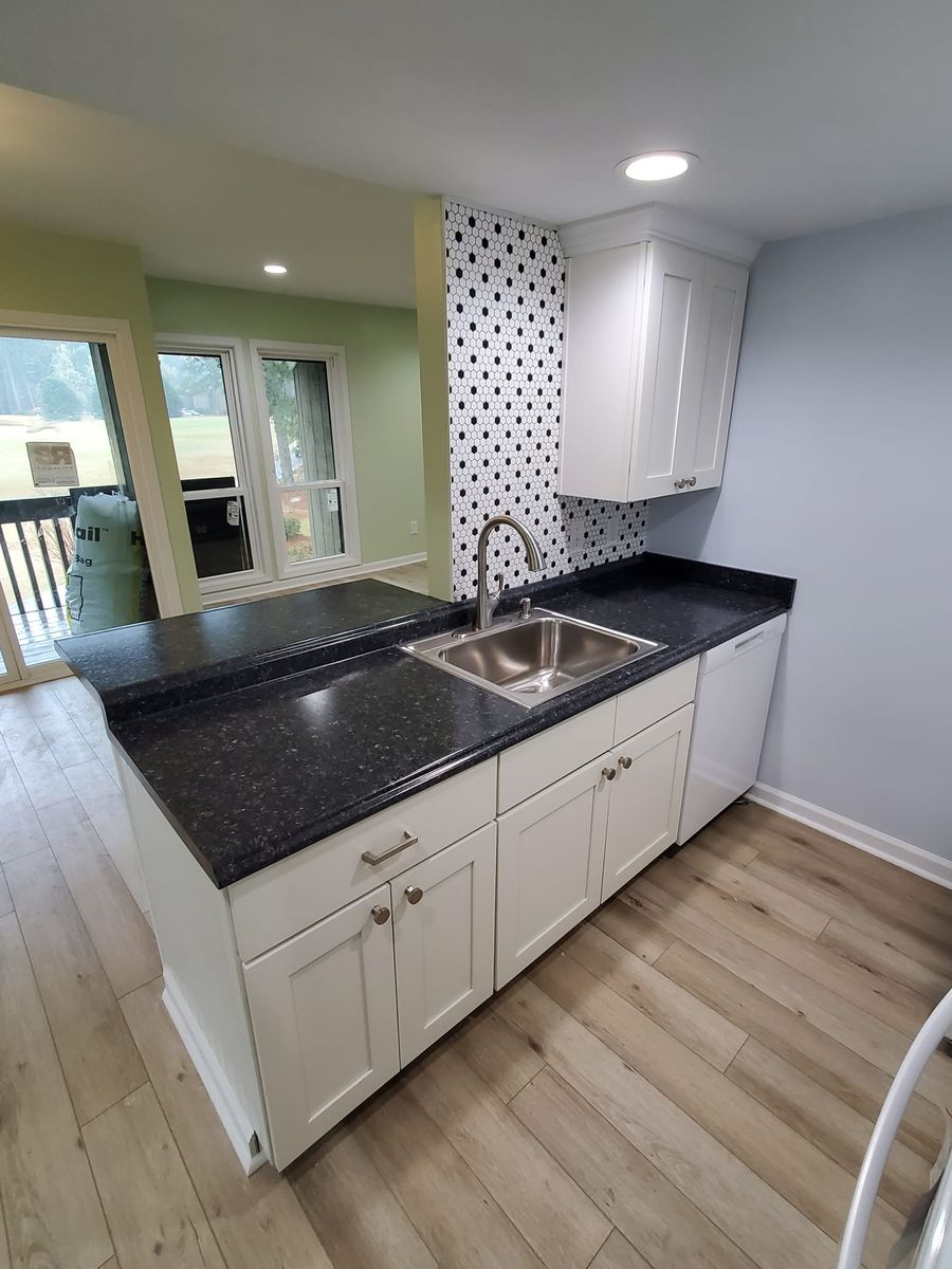 Kitchen Renovation for MTR Contracting LLC in Robbins, NC