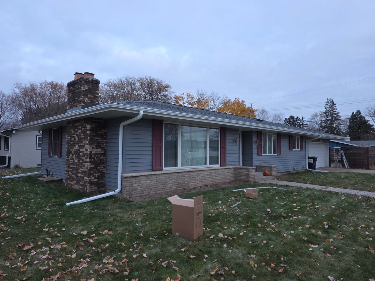 Gutter Installation for Swanson Exteriors Inc. in Princeton, MN
