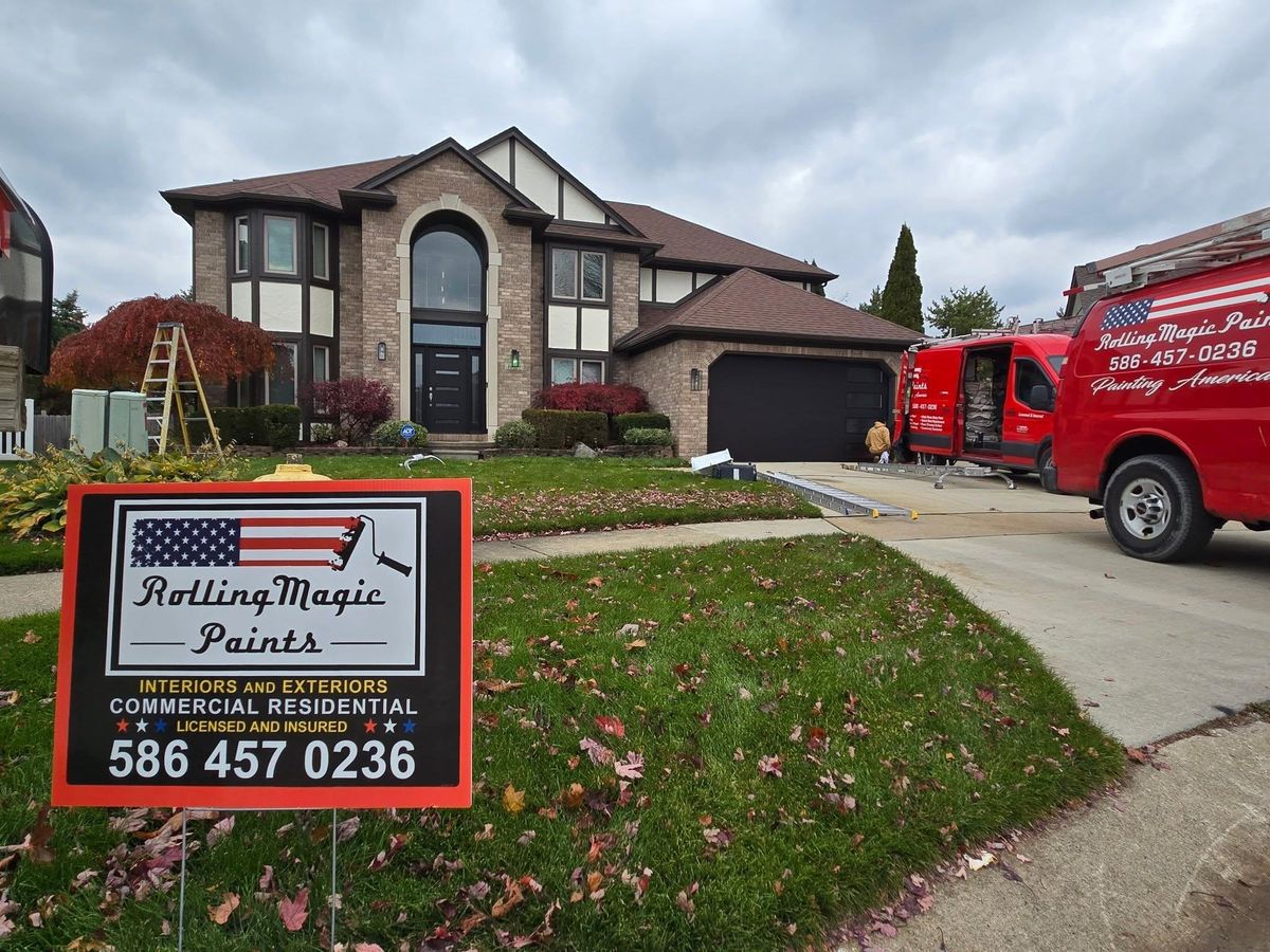 Interior Painting for Rolling Magic Paints in Washington Township, MI