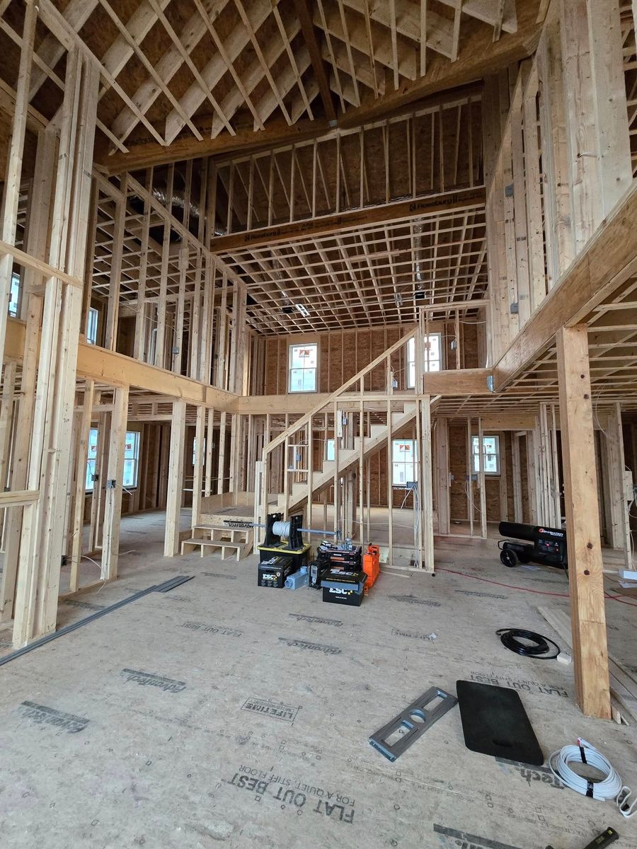 New Construction Electrical Install for Fine Point Electric LLC in Wentworth, NH