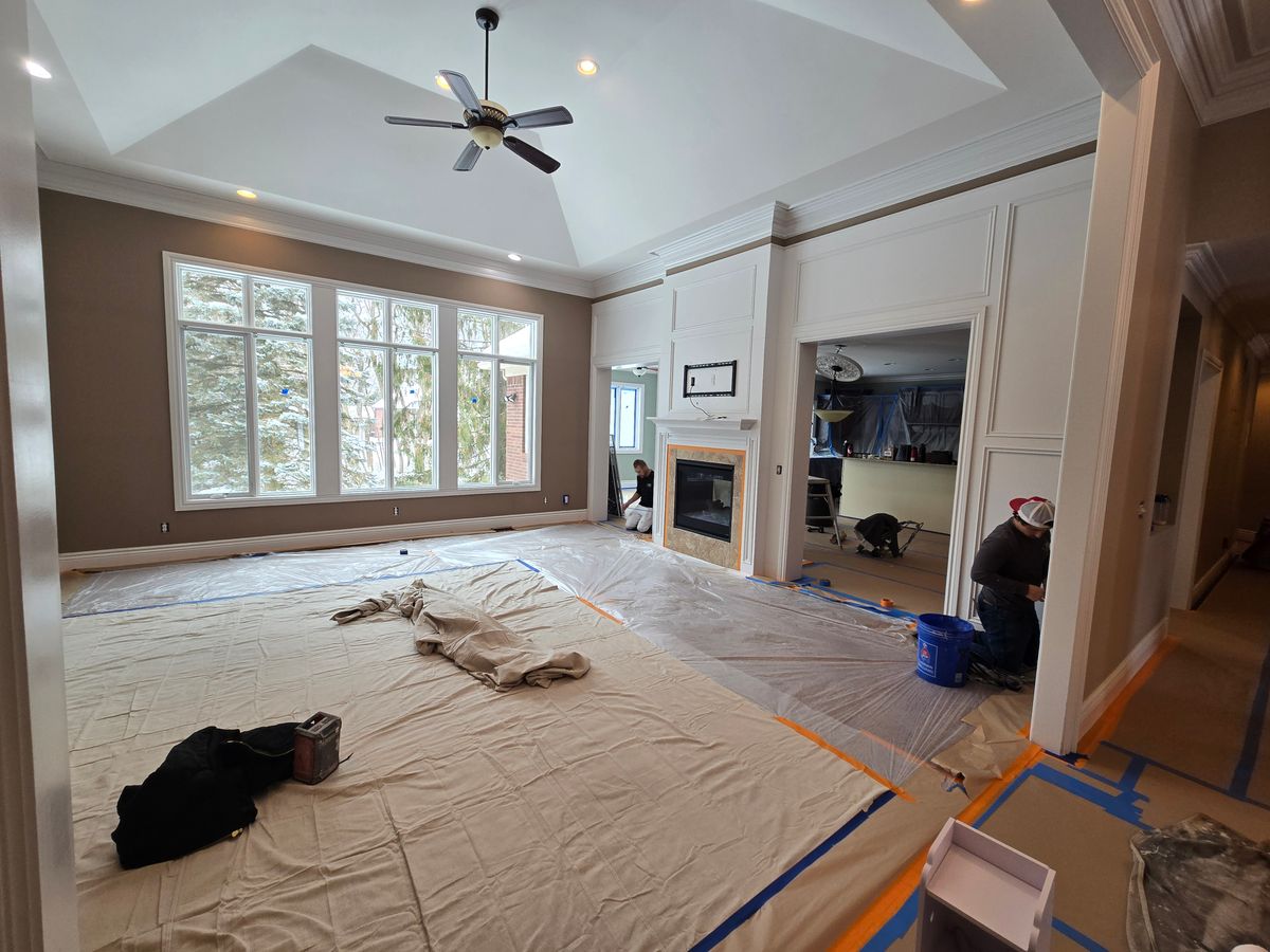 Interior Painting for Rolling Magic Paints in Washington Township, MI