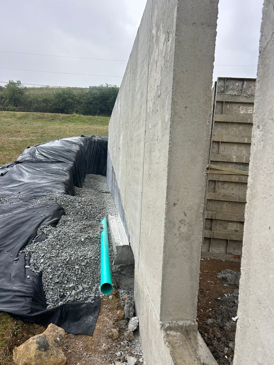 Poured Concrete Walls for Hanula Concrete Pumping in Pittsburgh, PA