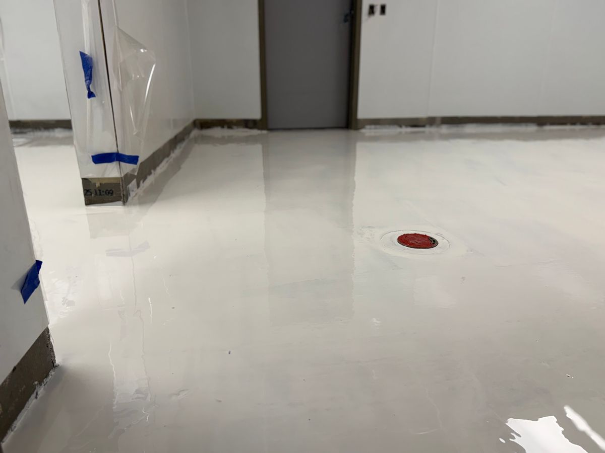 Basement Floor Epoxy Install for Mesa Epoxy Floors in Mesa, AZ