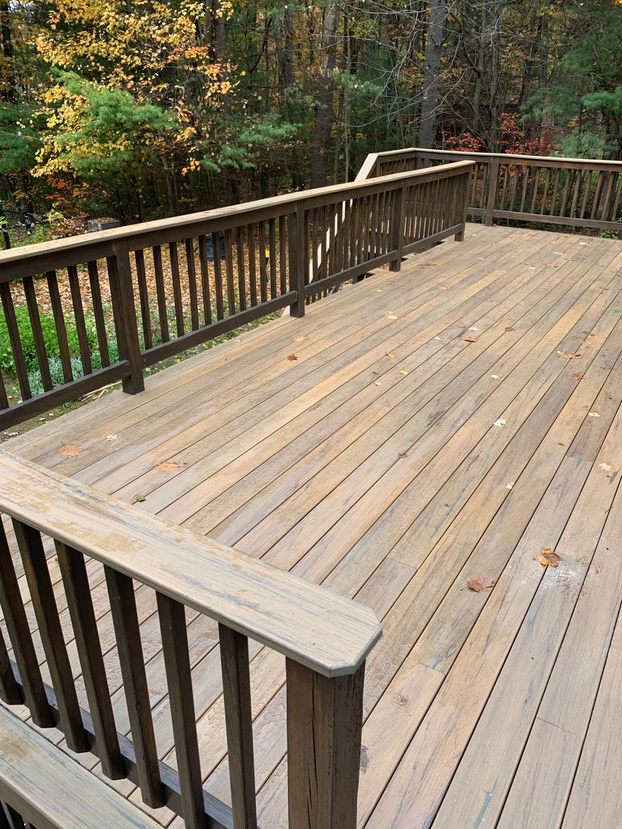 Deck Construction for LMA Home Improvement in Ashby, MA