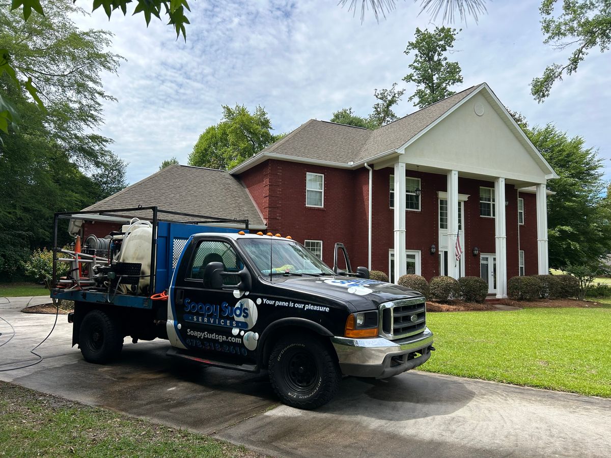 Pressure Washing for Soapy Suds Services Georgia in Perry, GA