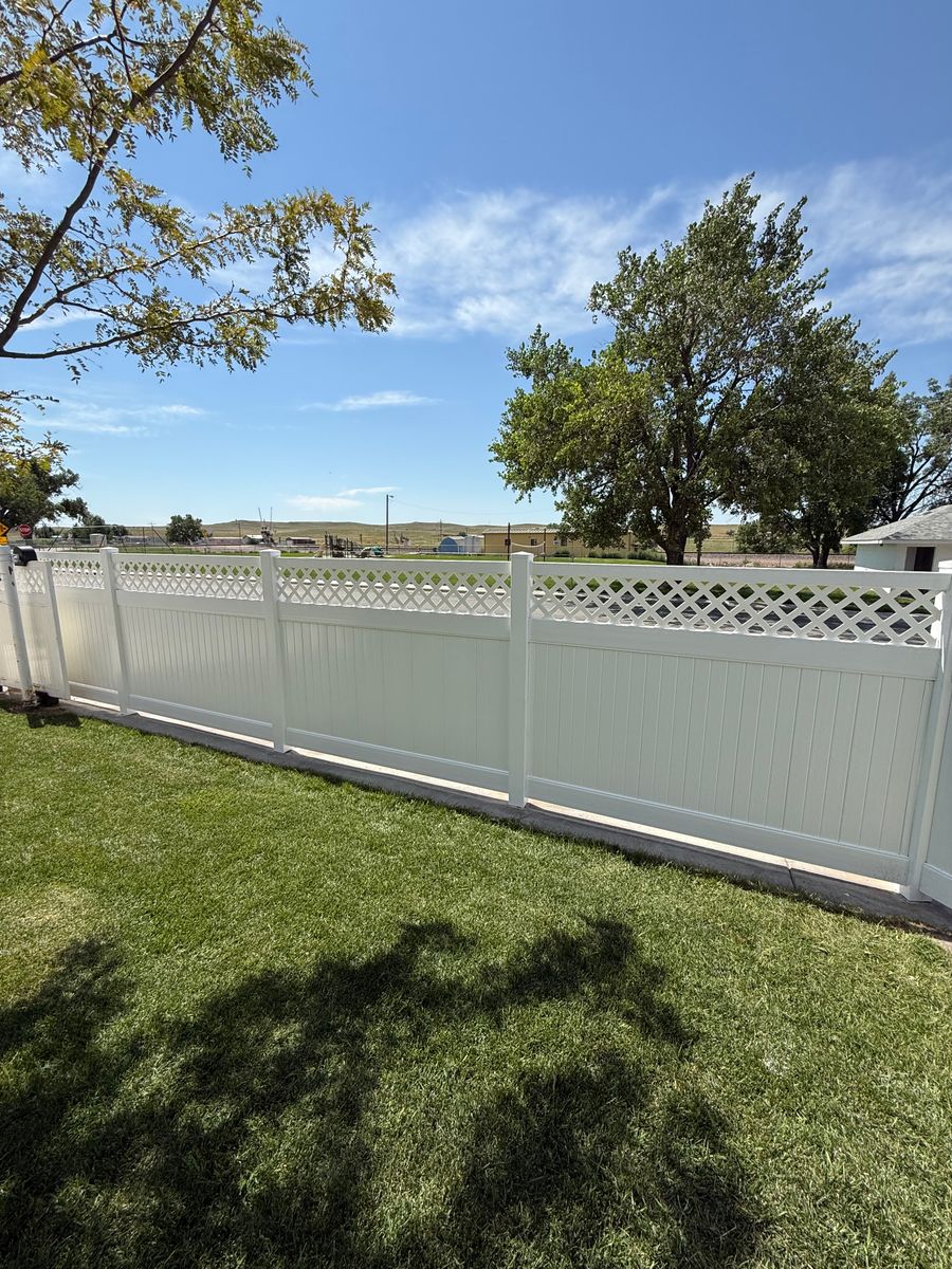 Fence Installation for DS Industries in Gillette, WY