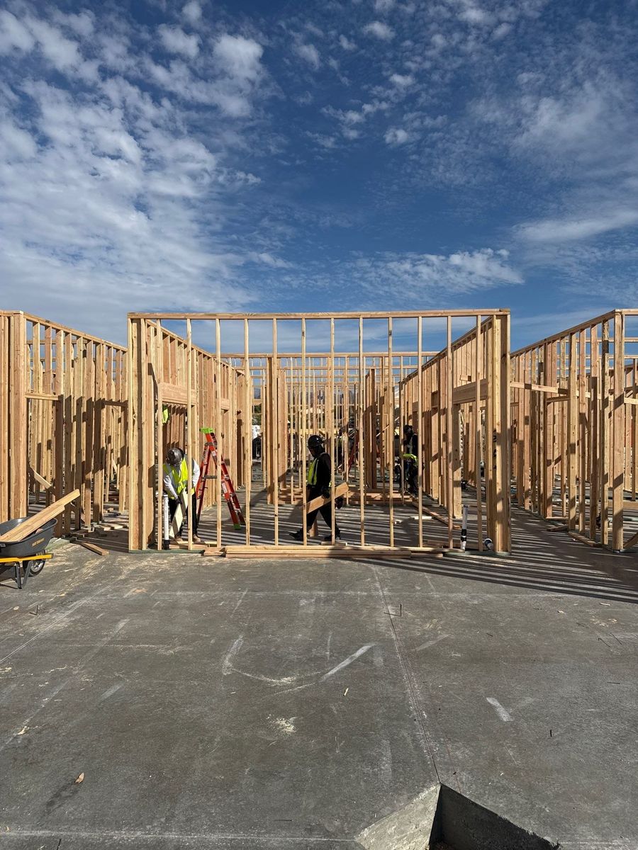 Framing for Ant Farm Construction in Kingman, AZ