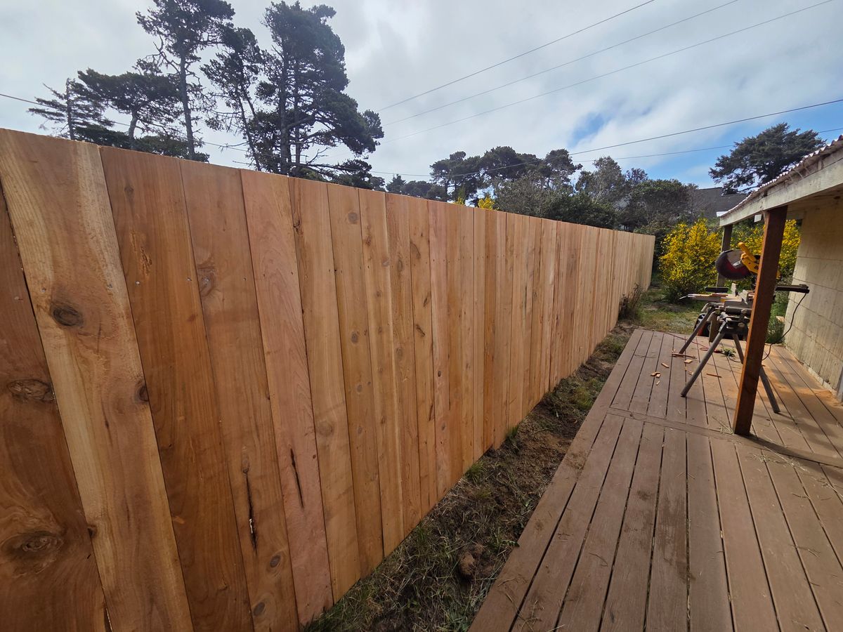 Fencing Repair & Installation for BTC Construction in Florence, OR