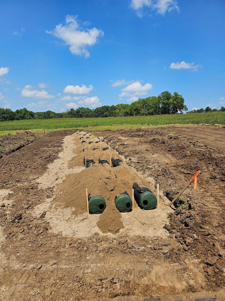 Drainage + Grading for Viking Dirtworks and Landscaping in Gallatin, MO