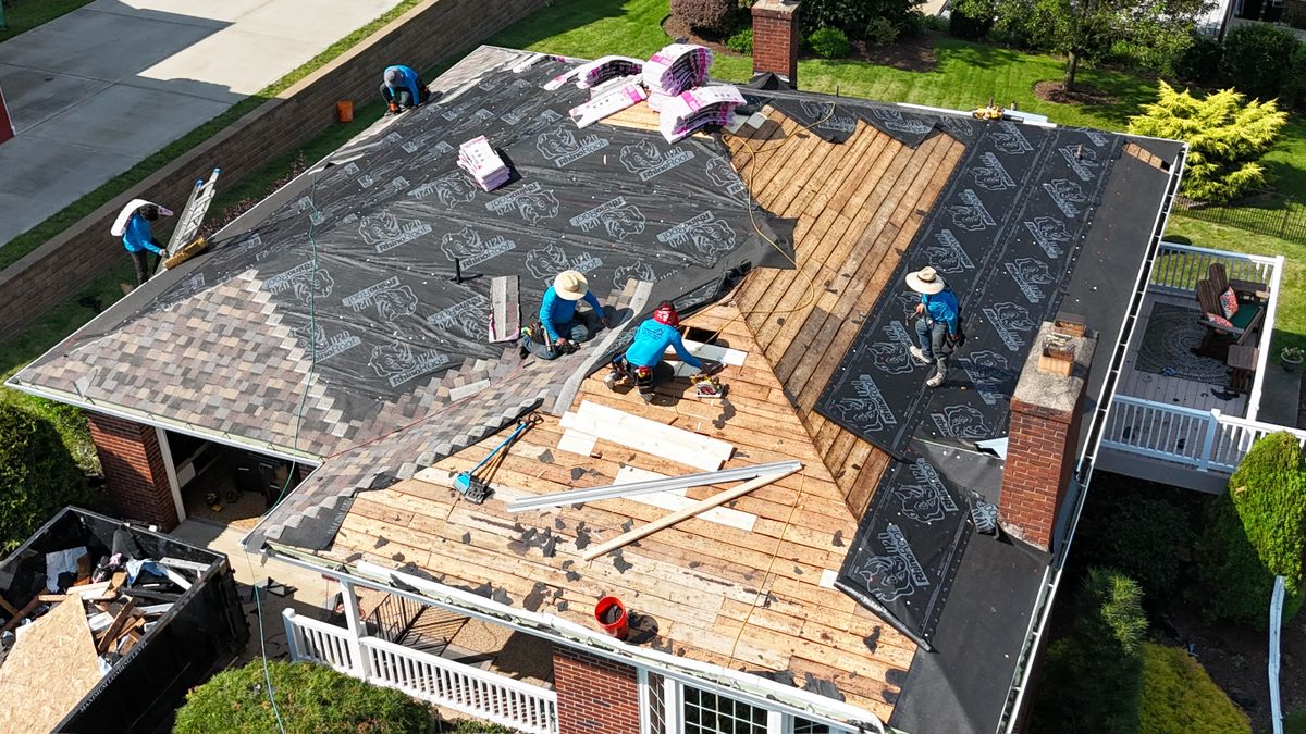 Shingle Installation for Ridge Point Roofing in Venetia, PA