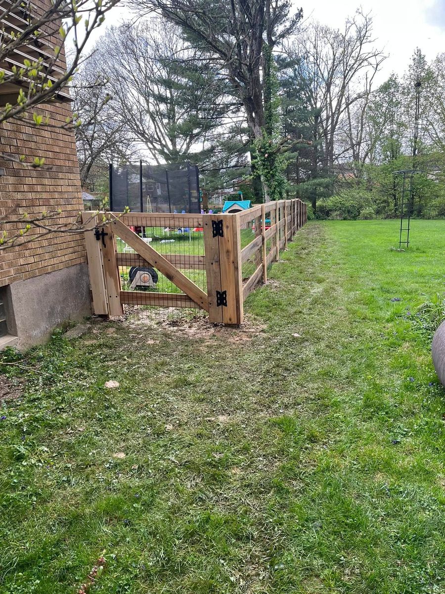Gate Installation for Good Ole Boys Fence LLC in Midland, OH