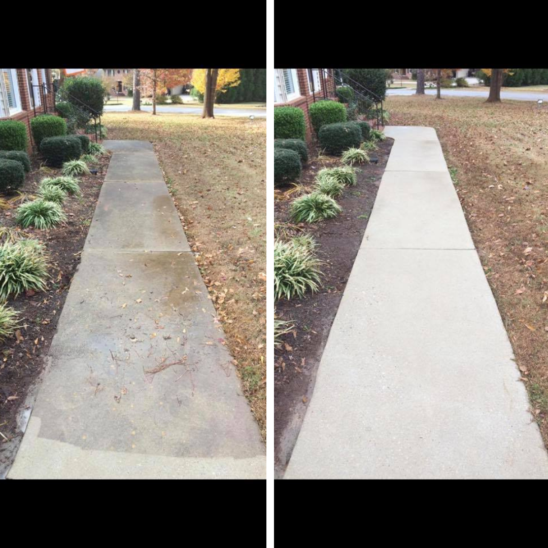 Driveway & Sidewalk Cleaning for JB Applewhite's Pressure Washing in Anderson, SC