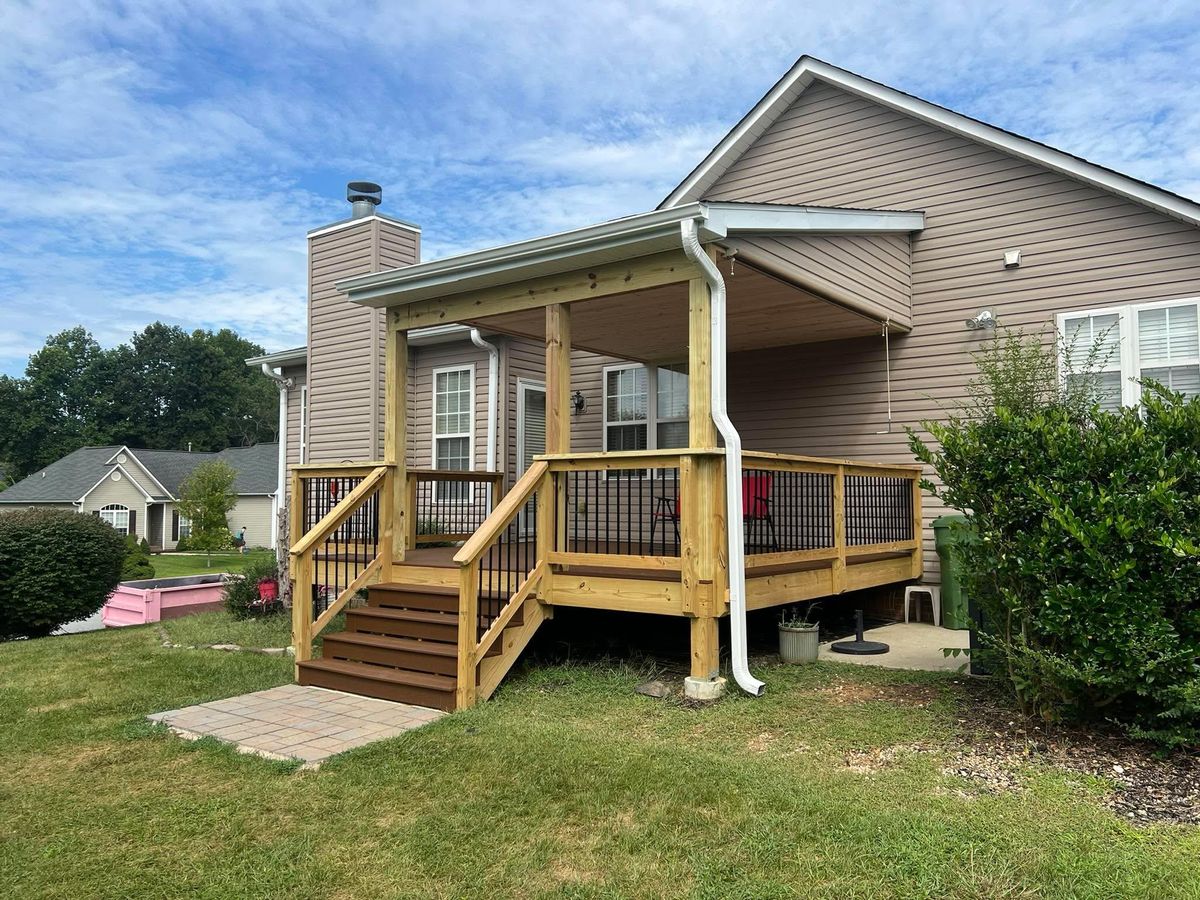 Deck & Patio Installation for Redwood Construction in Asheville, NC