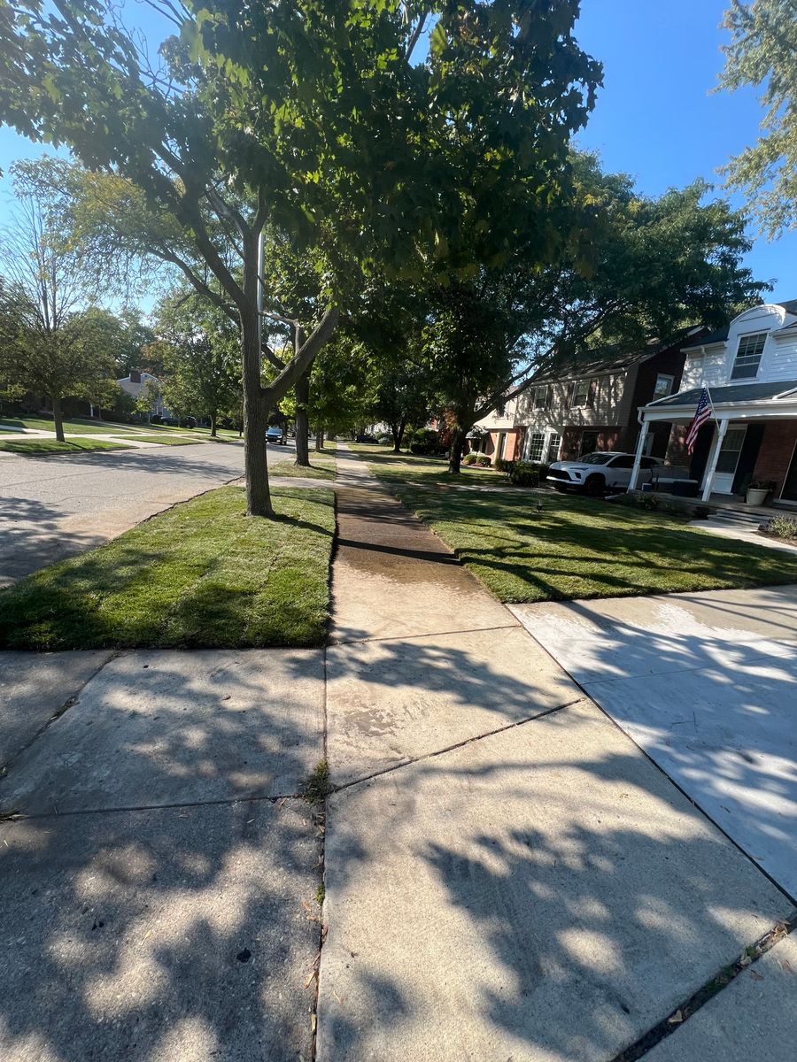 Sod Installation for Alltimate Outdoor Services in Warren, MI