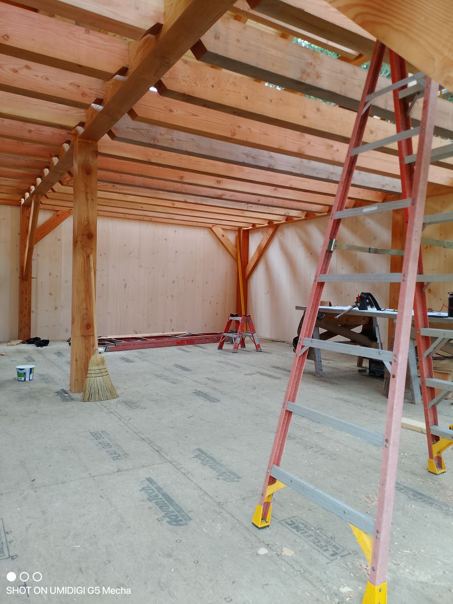 Timber Framing for Dresser Timber Framing in Mount Desert Island, ME