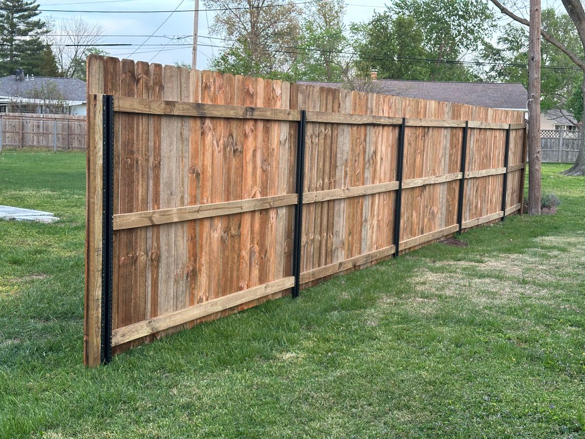 Fence Installation for Martinez and Sons Fence in Centralia, IL