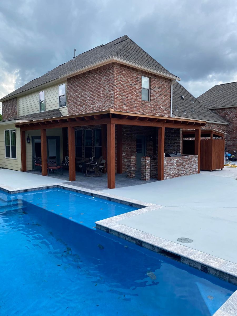 Deck & Patio Installation for Stevens Construction in  Prairieville,  LA