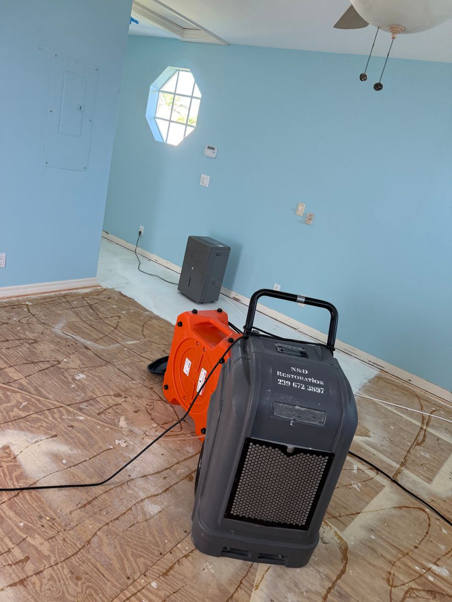 Water Mitigation for N&D Restoration Services: When Disaster Strikes, We Come In in Cape Coral,  FL