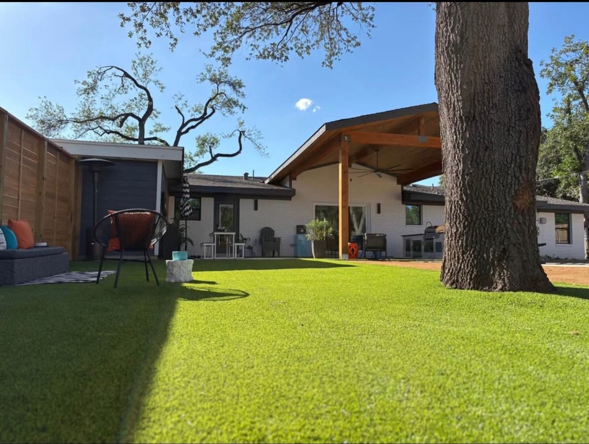 Turf Installation for Creative Edge Co. in San Antonio, TX