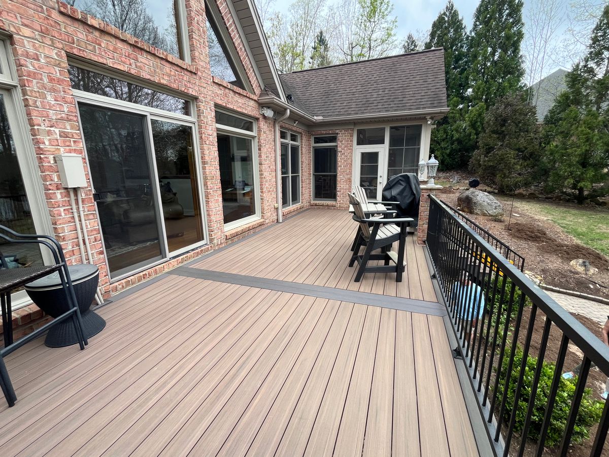 Porch Builds for Hughes Builders LLC in Greensboro, NC