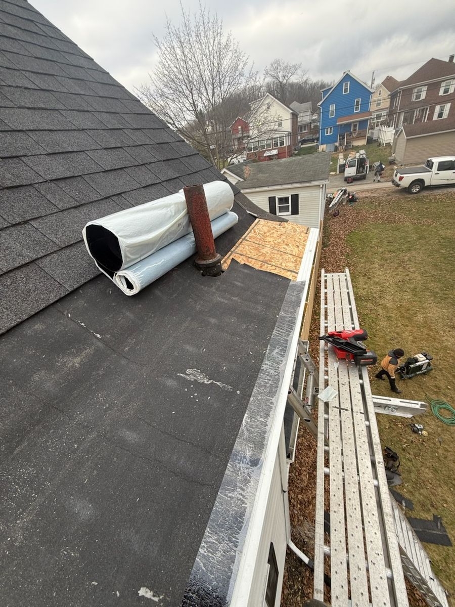 Roofing services/repair/replace for A-1 Seamless Gutters in Greensburg, PA