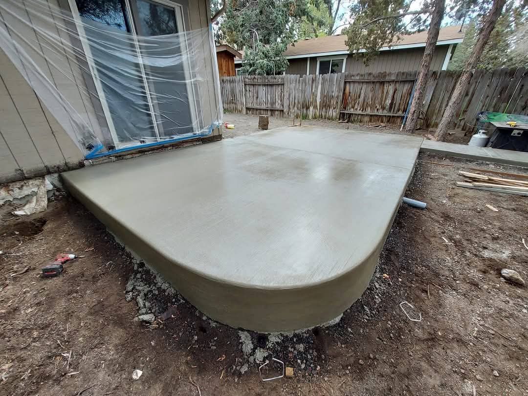 Patio Design & Installation for TJR Concrete and Construction in Bend, OR