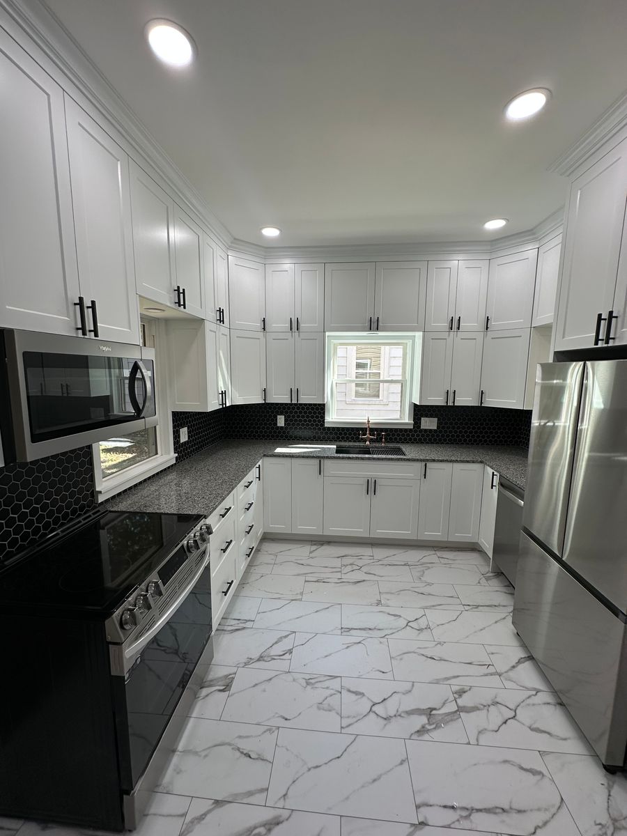 CNC cutting service for Cabinet parts and 1 pc Cabinet doors for Blair Construction & Home Improvement in St. Charles, MO