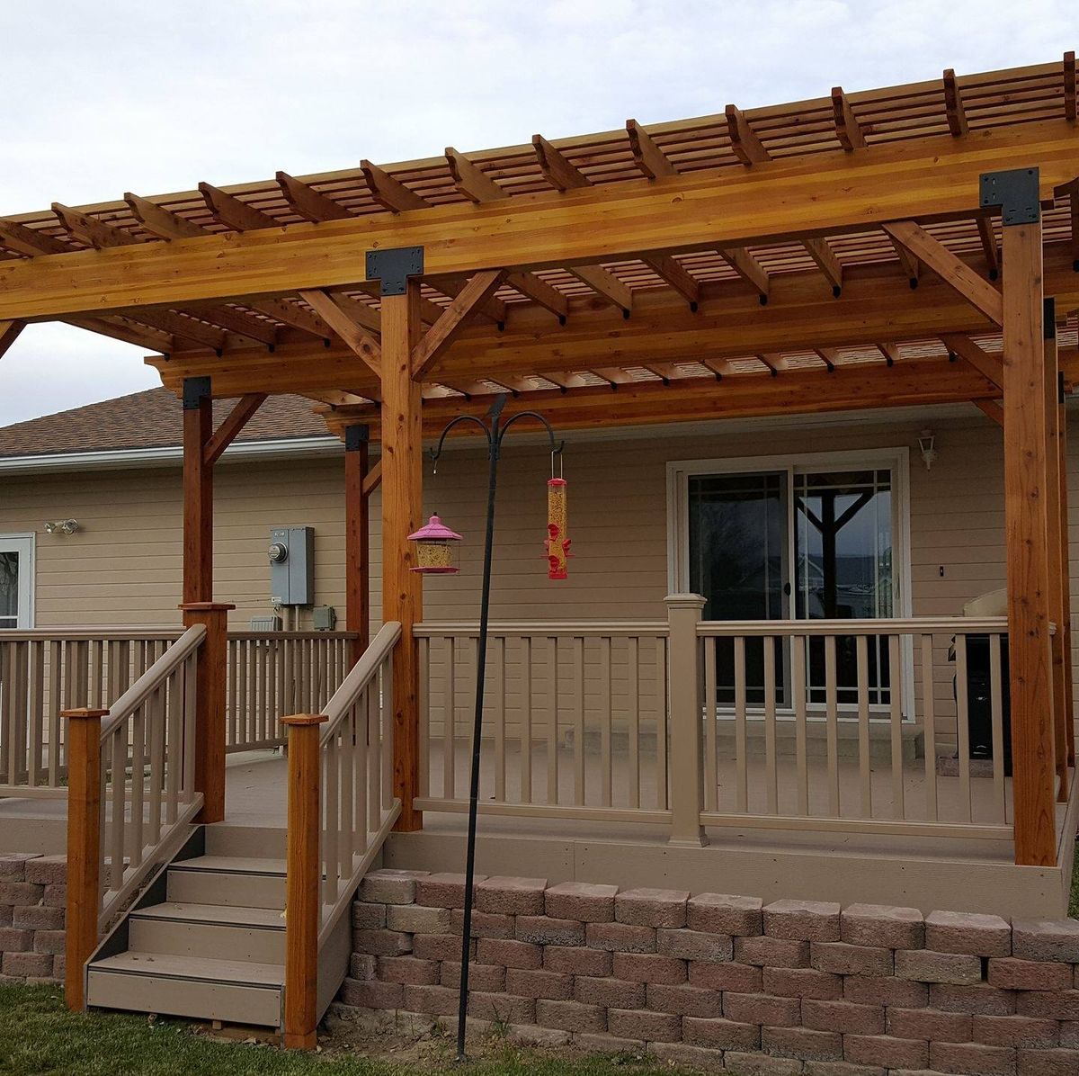 Pergolas for JMH Construction in Billings, MT