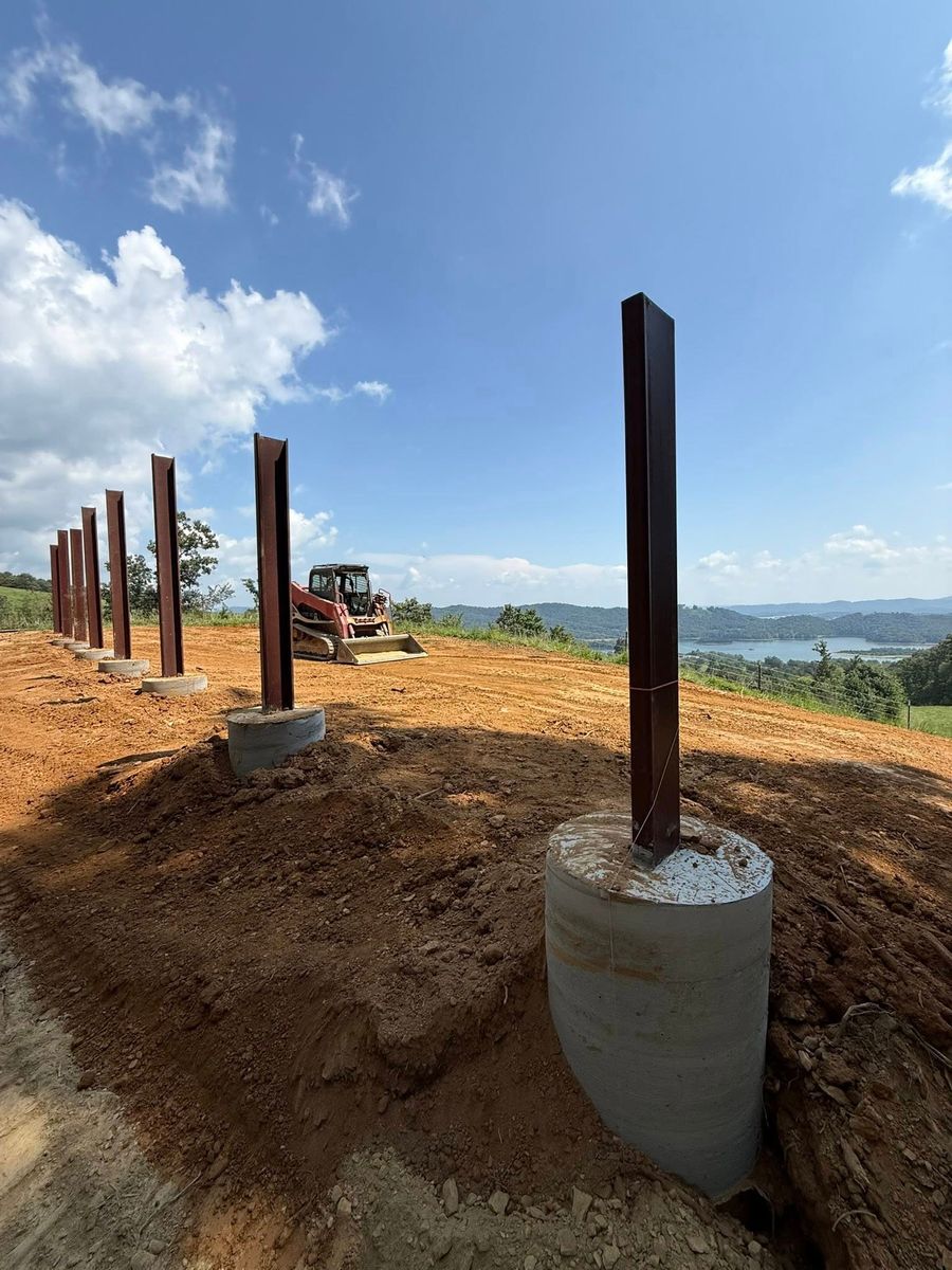 Site Grading for West Landworks in Bean Station, TN