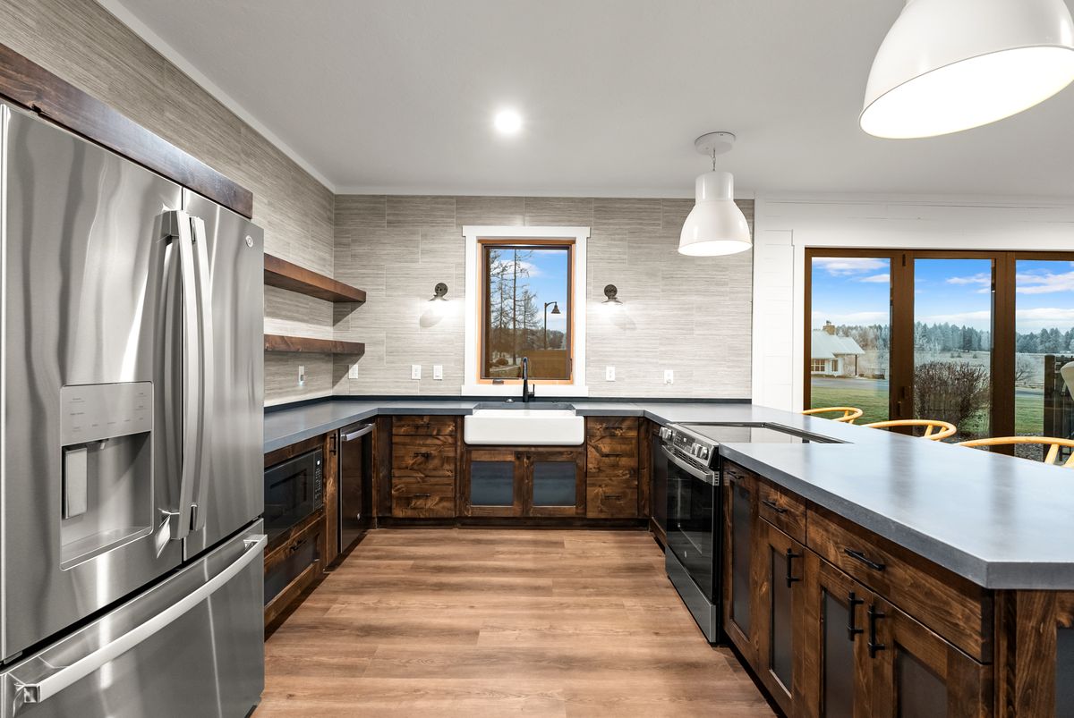 Kitchen Renovation for Mission Mountain Construction in Kalispell, MT