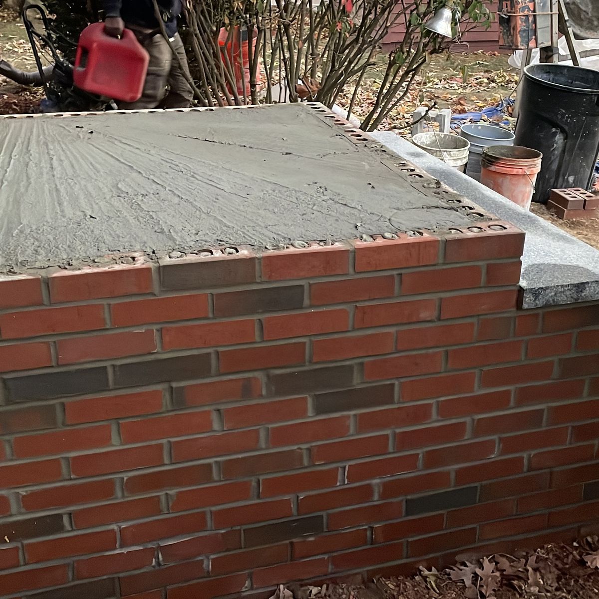 Brickwork for Santos Masonry in Fall River, MA