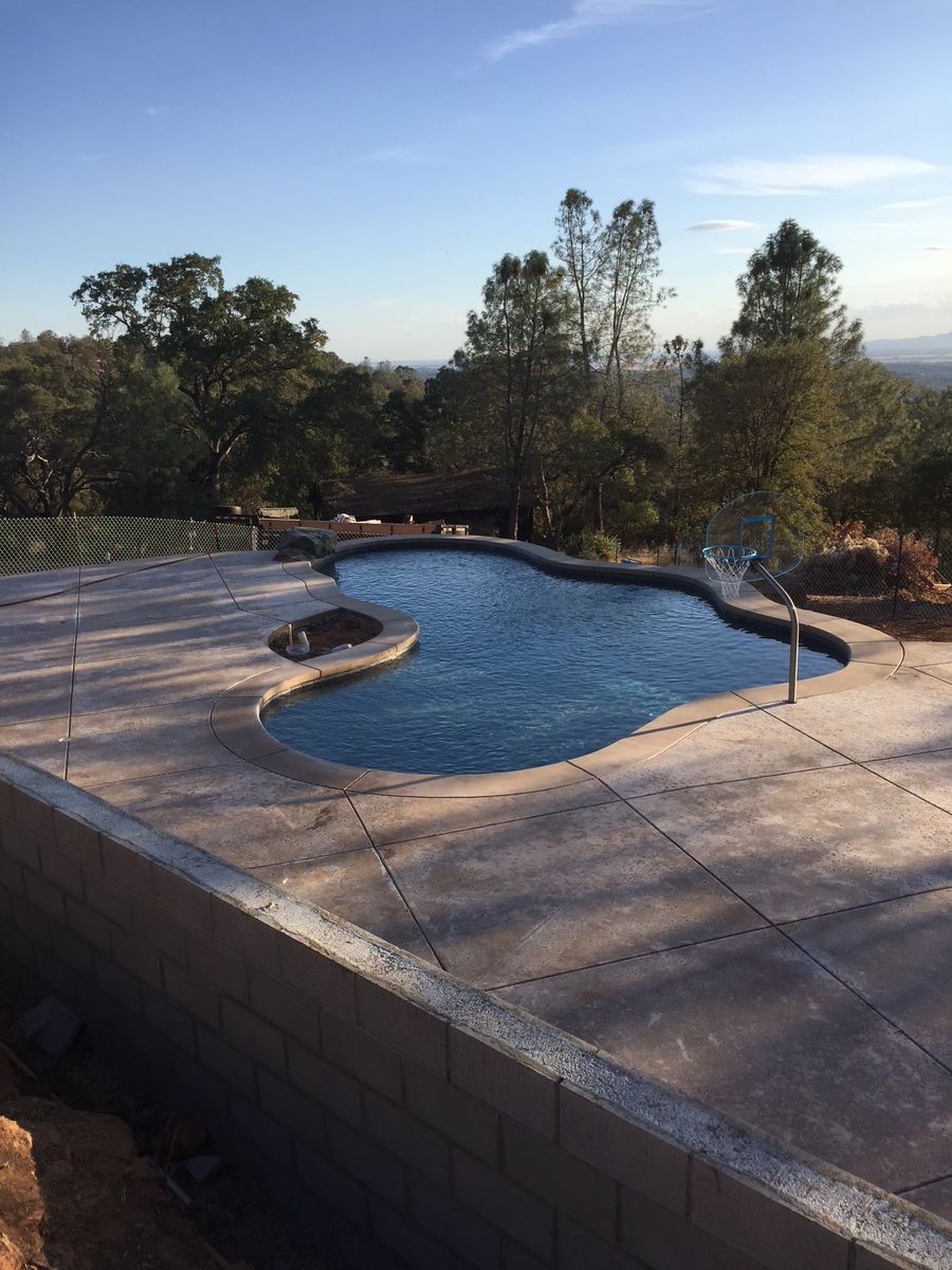 Custom Pool Construction for Western Pools Inc in Marysville, CA