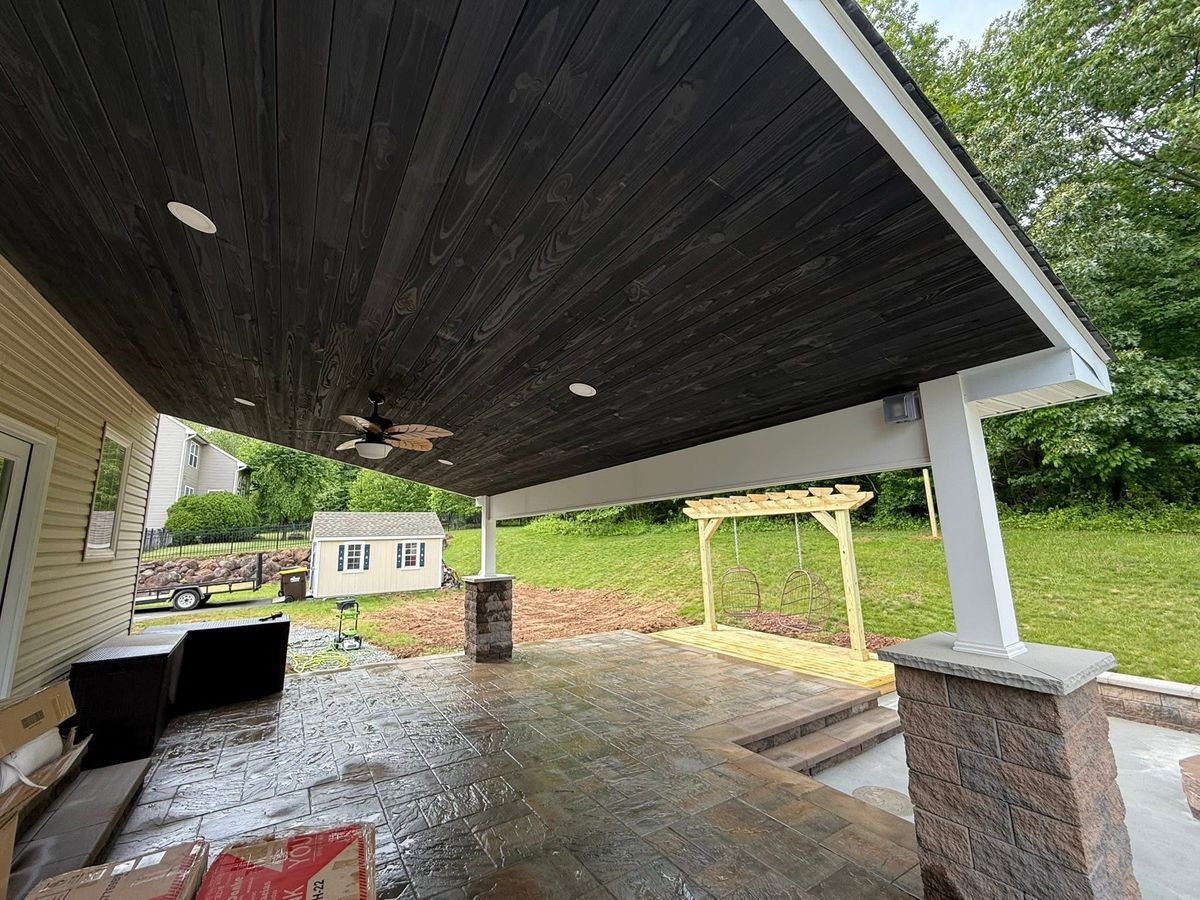 Deck and railings for Doxa Construction Inc. in Royersford, PA