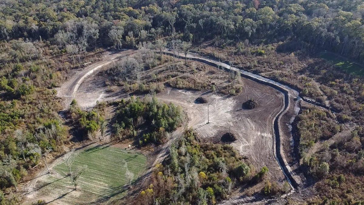 Land Clearing for Earthworks Septic LLC in Albany, Georgia