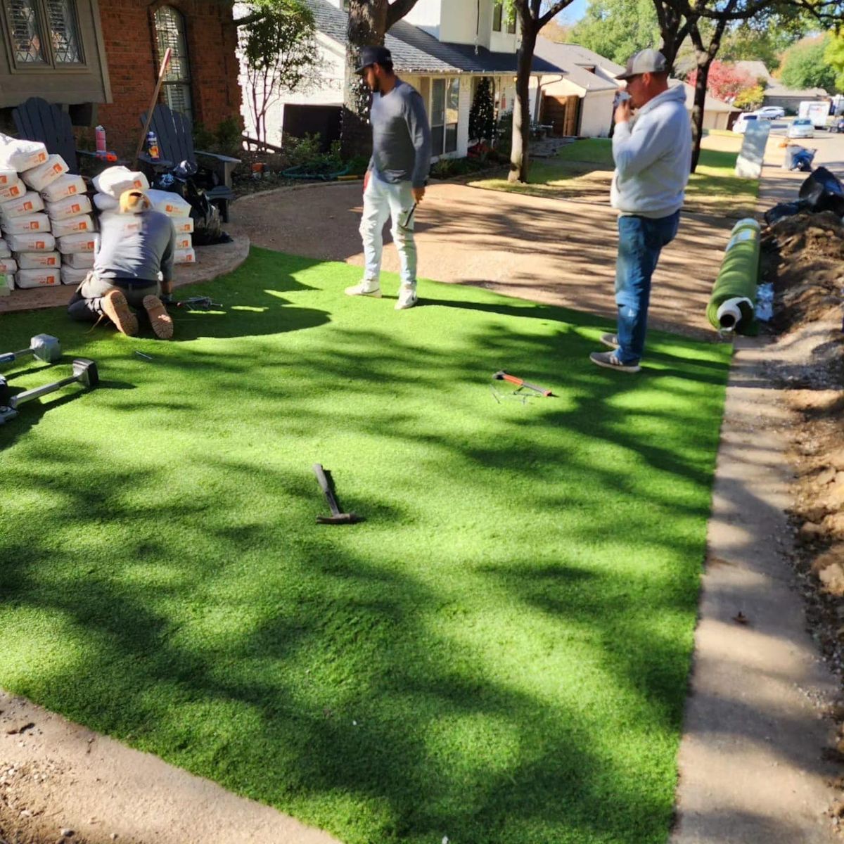 Artifical Turf for G.Turf Services in Cross Roads, TX