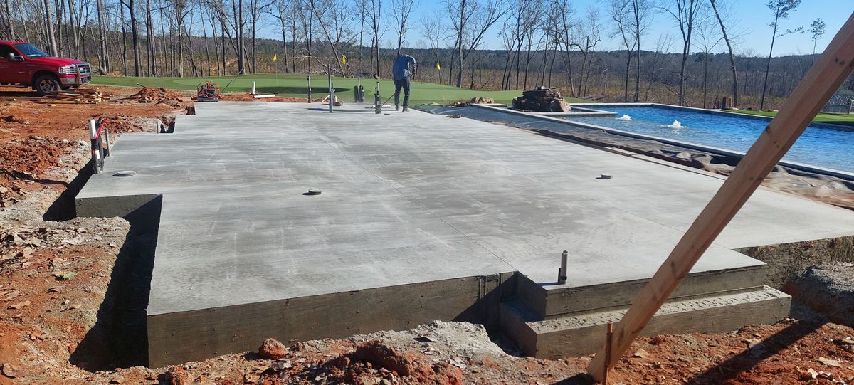 Concrete for T&J Concrete in Anderson, SC