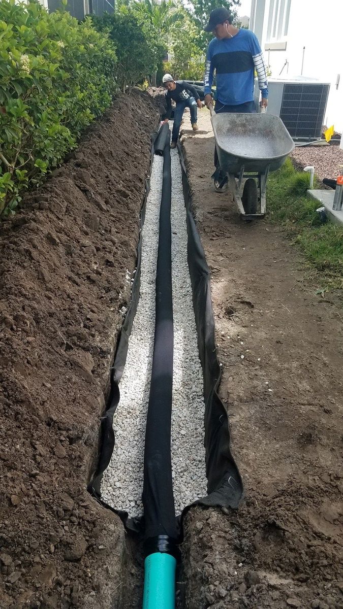 French Drains for Affordable Remodeling ETX in Tyler, TX