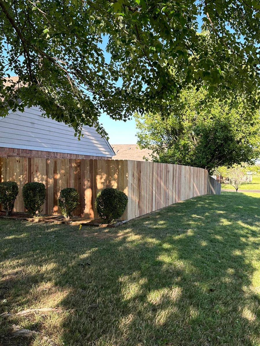 Fence Installation for Frontline Fencing LLC in Hernando, MS