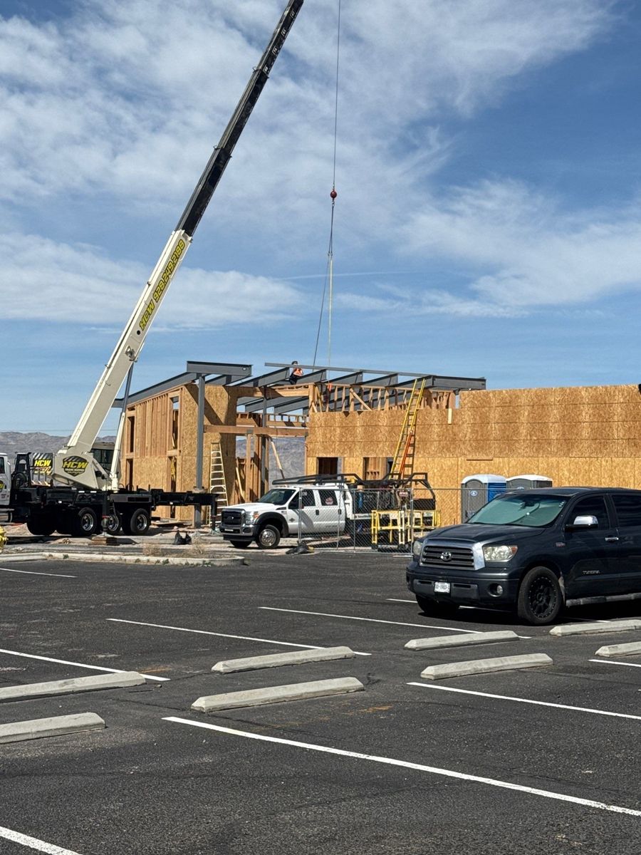 Framing for Ant Farm Construction in Kingman, AZ