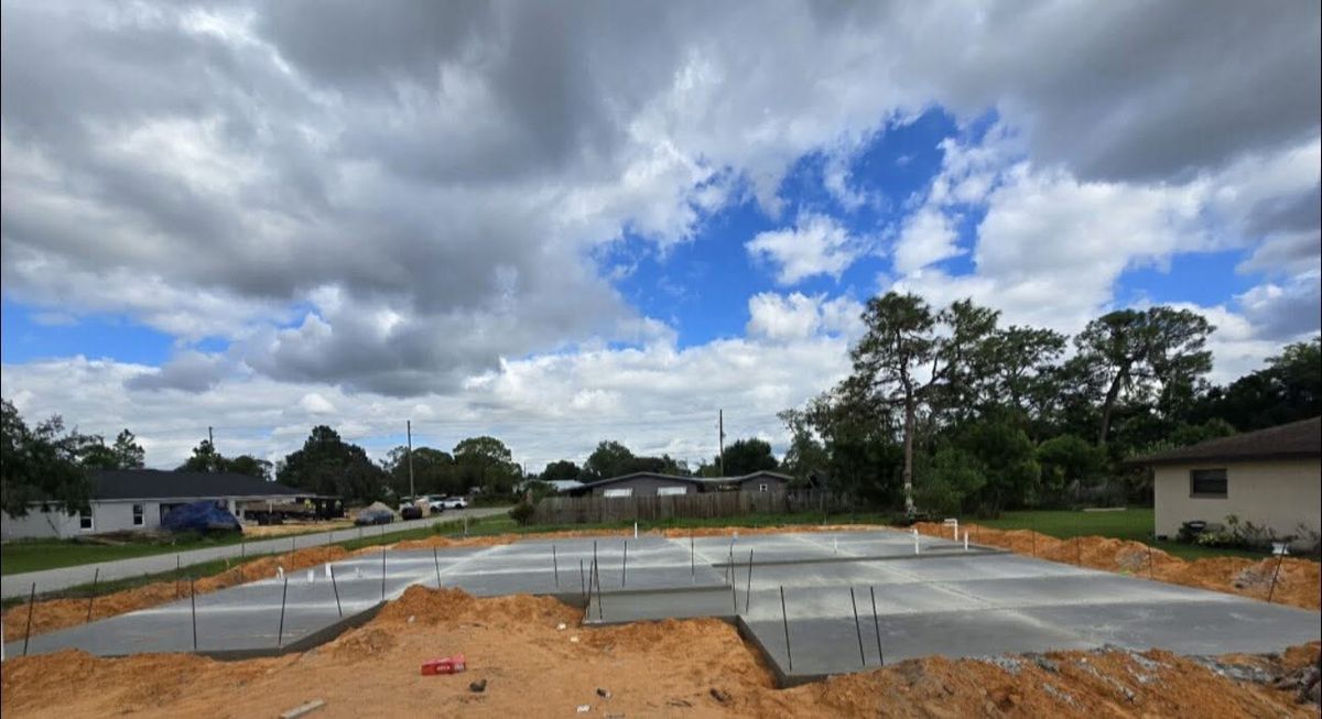 Land Clearing for All Phases Decorative Concrete in Sebring, FL